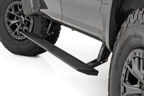 Power Running Boards Dual Electric Motor Crew Cab Ford F-150/Lightning/F-250/F-350/Raptor (15-26) Rough Country