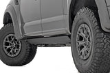 Power Running Boards Dual Electric Motor Crew Cab Ford F-150/Lightning/F-250/F-350/Raptor (15-26) Rough Country