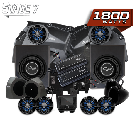 Can-Am® X3 Signature Series Stage 7 Stereo Kit | UTVS-X3-S7-S UTV Stereo