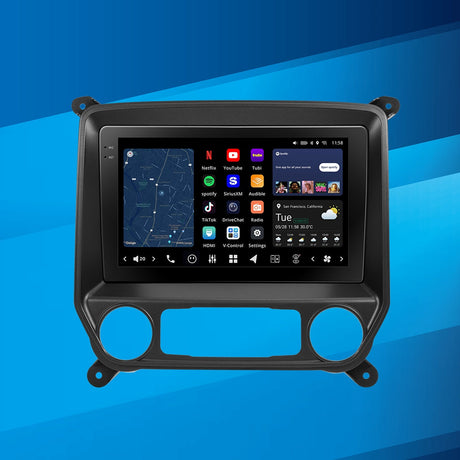 VISION 10" Custom-Fit Car Stereo for Chevy Silverado/GMC Sierra 2014-2019