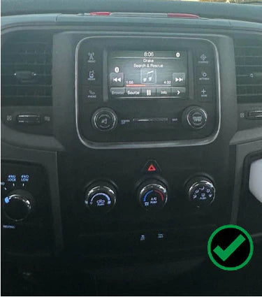 Dodge RAM 2014-2023 Workshop 12 Tesla-Style Screen Workshop 12